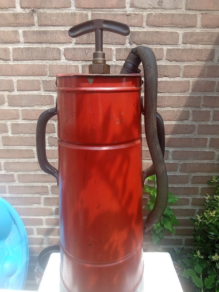 Oude brandblusser, Antiek en Kunst, Ophalen of Verzenden