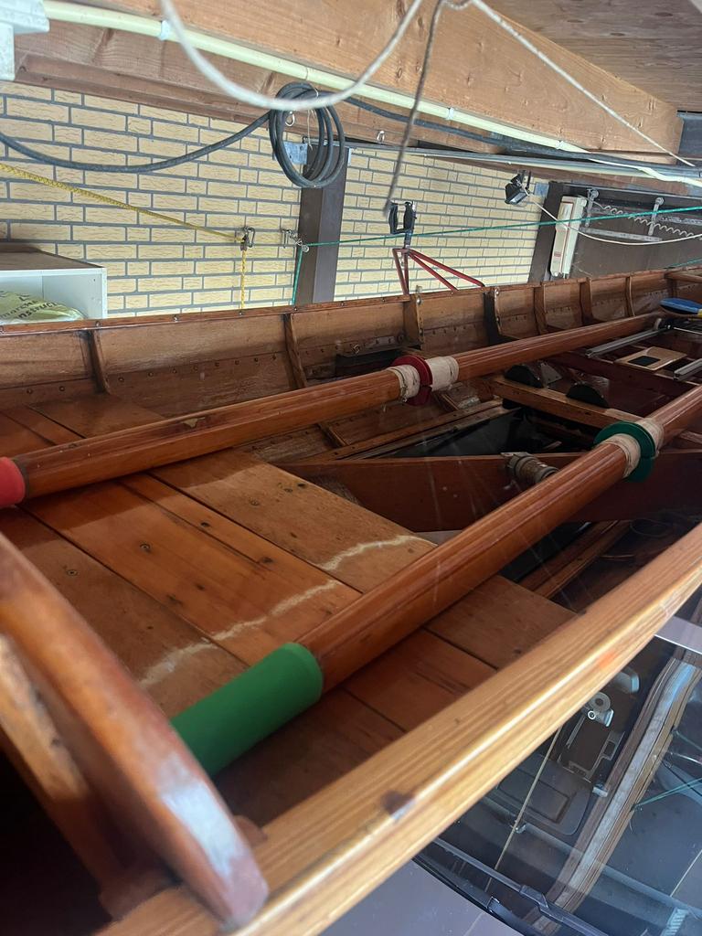 Prachtige houten Wherry te koop, Watersport en Boten, Ophalen of Verzenden, Zo goed als nieuw, Eén persoon, Overige typen