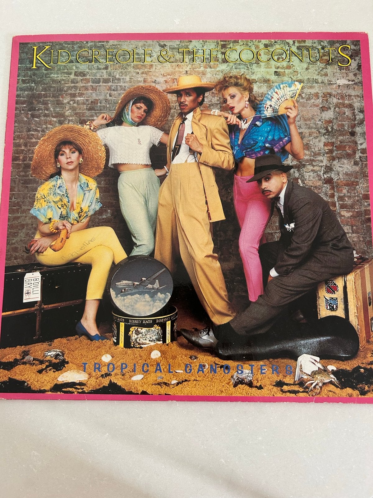 Kid Creole & The Coconuts - Tropical Gangsters LP (Zonder kr, LP, Ophalen of Verzenden, Zo goed als nieuw, Funk
