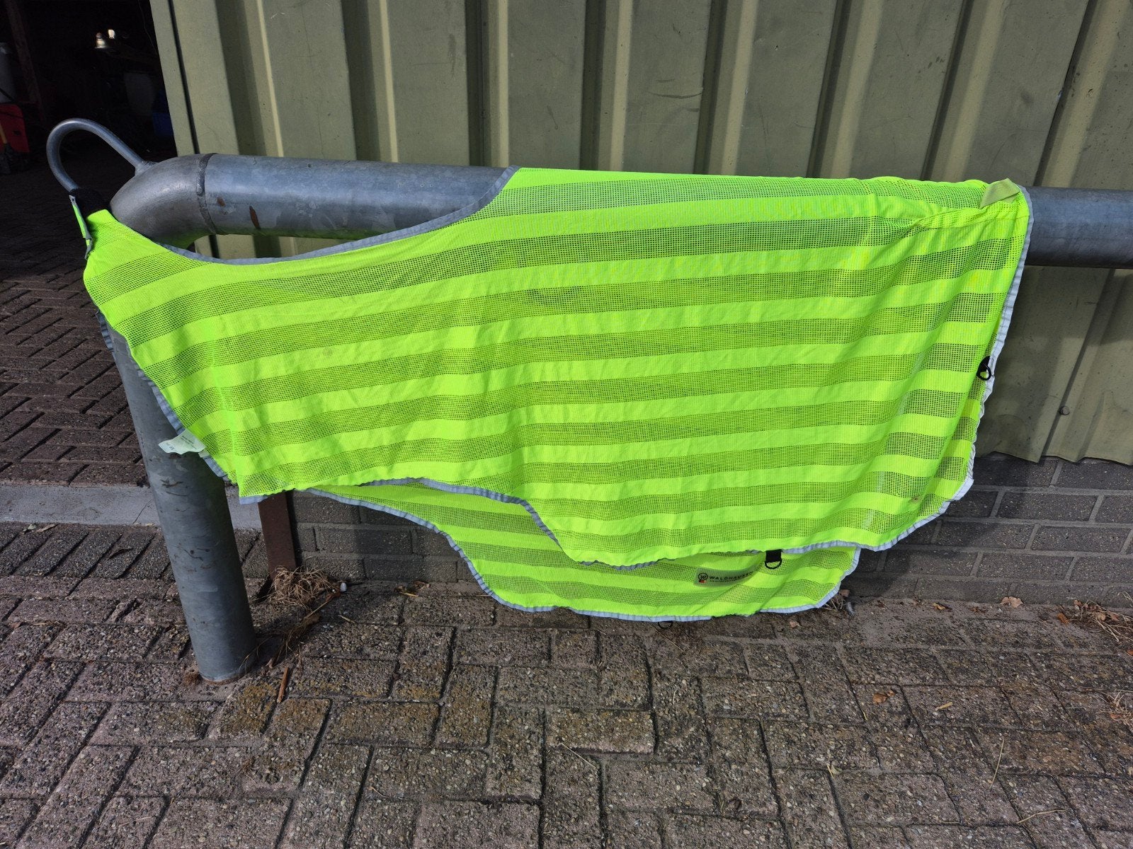 fluo uitrijdeken, Tuin en Terras, Ophalen of Verzenden, Zo goed als nieuw