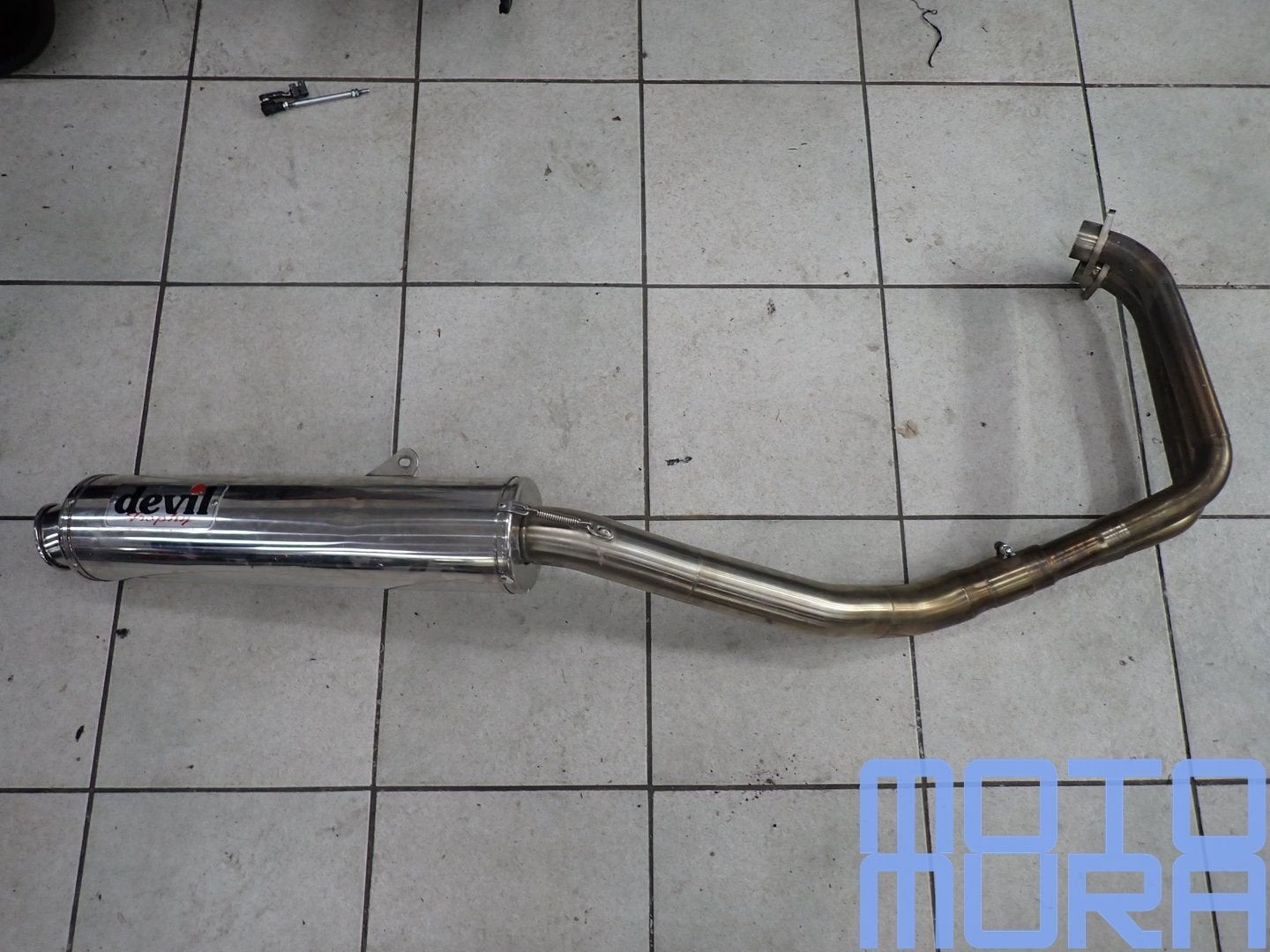 Yamaha TDM 900 2001 - 2004 sport uitlaat devil uitlaatsystee, Motoren, Gebruikt, -, -, Ophalen of Verzenden