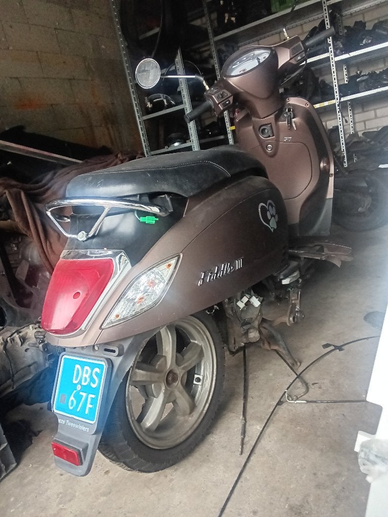 Te koop sym fiddle 3 onderdelen of compleet, Fietsen en Brommers, Brommeronderdelen | Scooters, Ophalen, Gebruikt, Overige typen