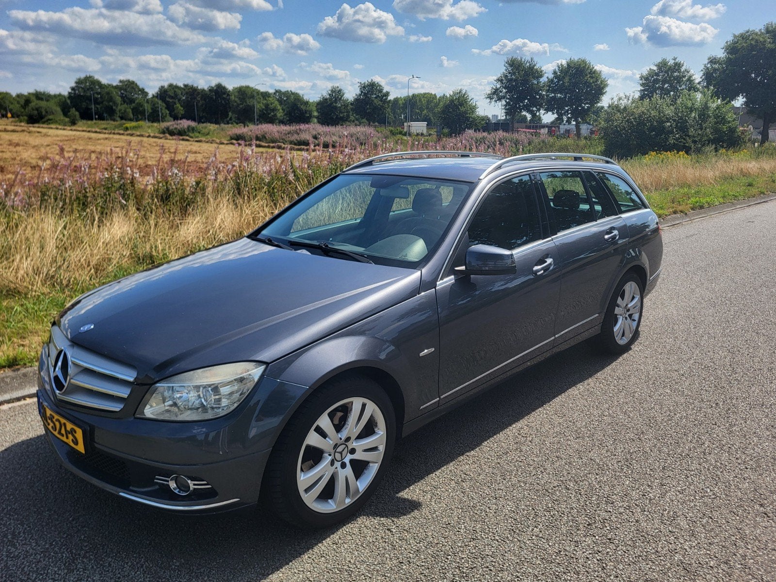 Mercedes-Benz C-Klasse 2.2 CDI C220 Estate AUT 2009 Grijs, Automaat, 1800 kg, Zwart, 4 cilinders