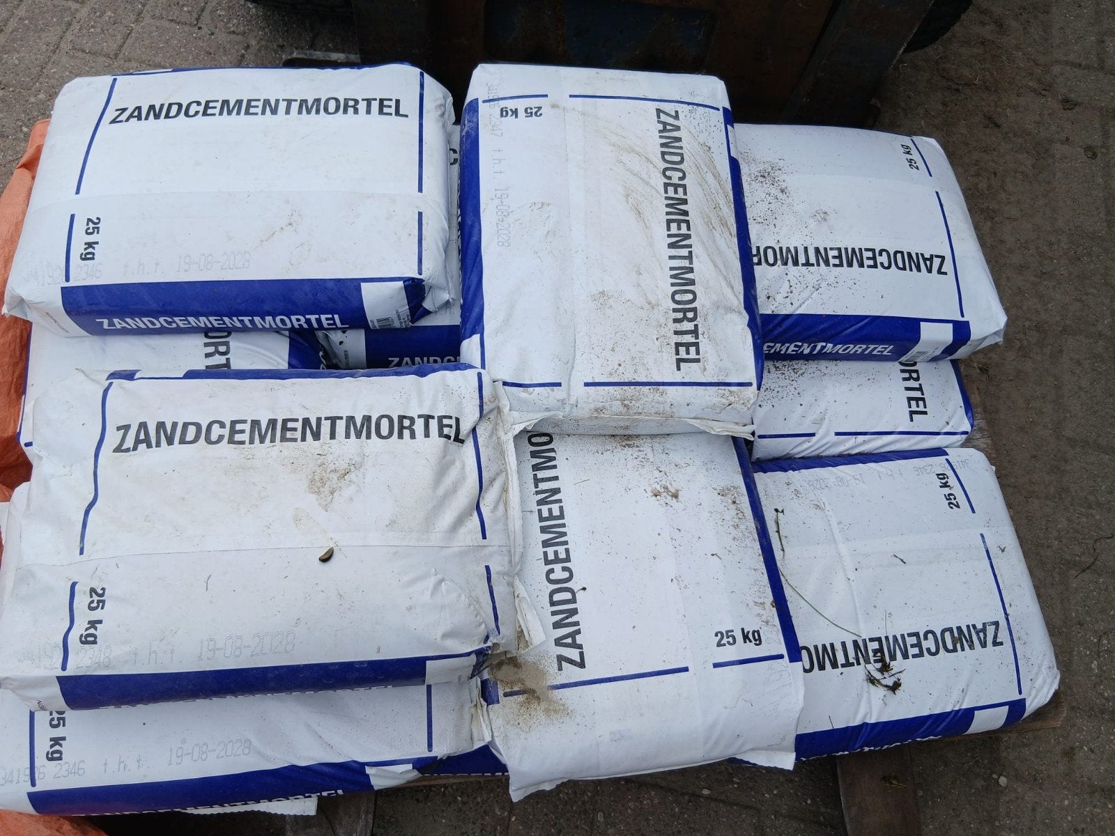 zandcement mortel, Ophalen, Nieuw, Overige typen