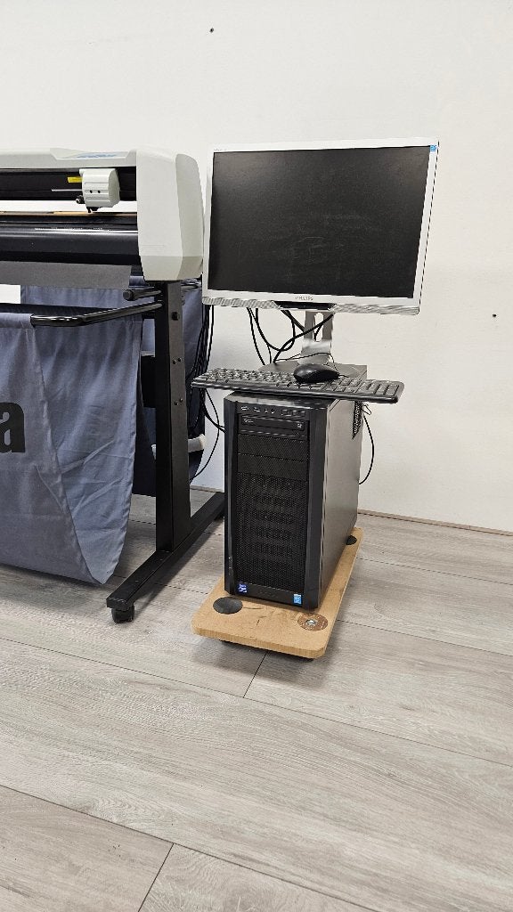 SummaCut D60 Snijplotter compleet met computer + software, Ophalen, Gebruikt, Printer, Summa