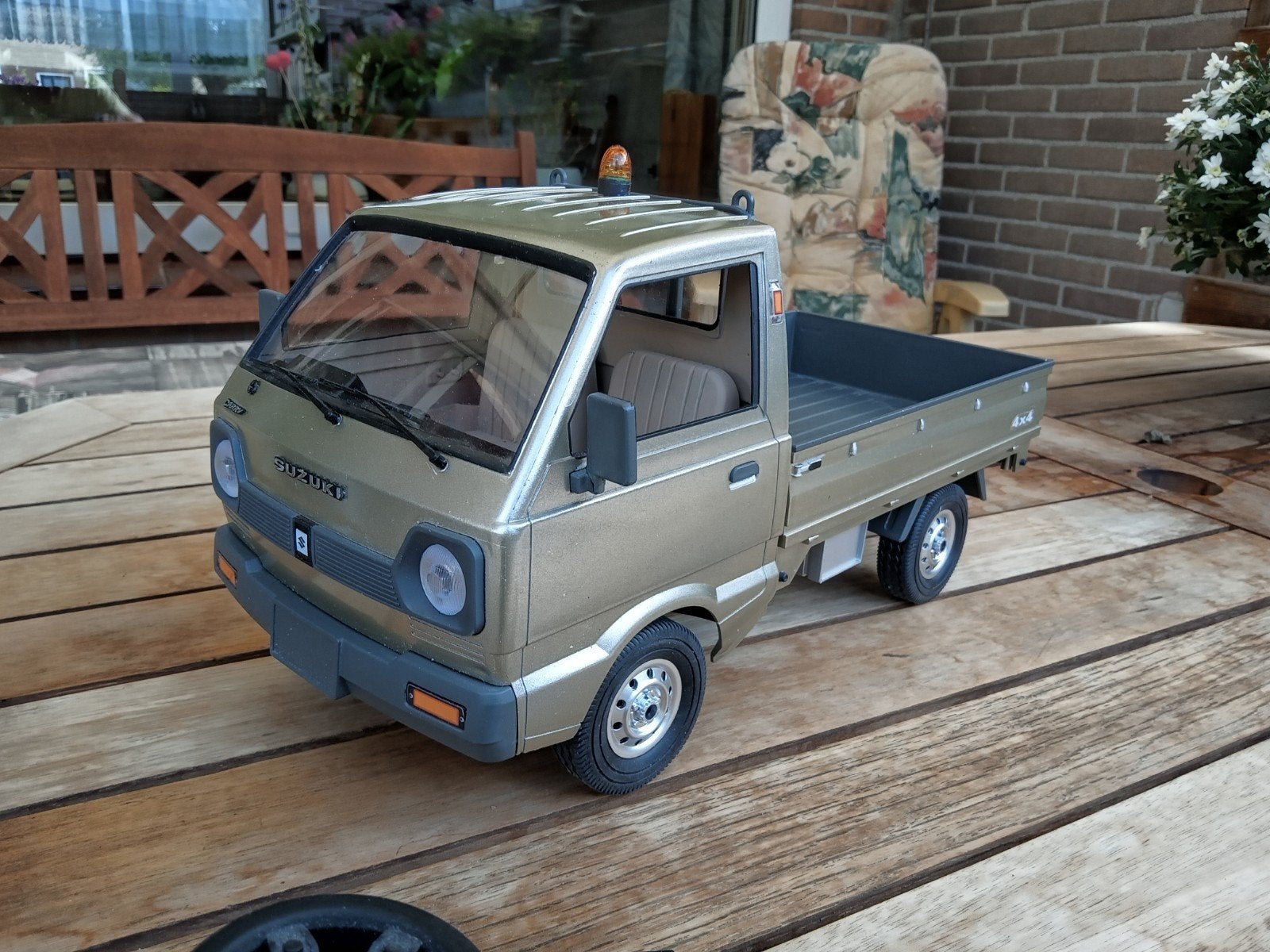 WPL D14 Originele 4x4 Schaal 1:10 RTR RC Truck, Ophalen, Groter dan 1:32, Truck, Overige merken