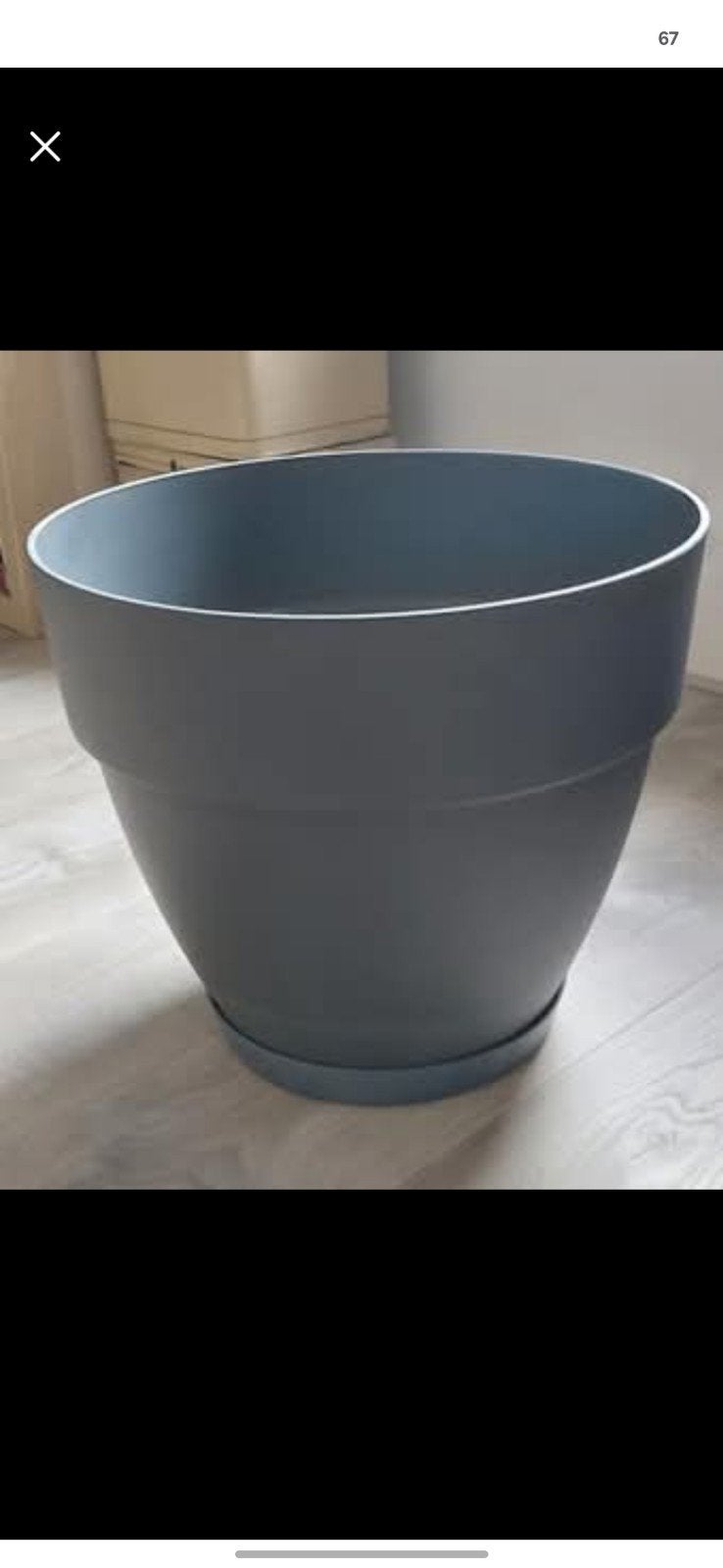 Elho pot met schotel, Ophalen, Kunststof, Minder dan 30 cm, Rond