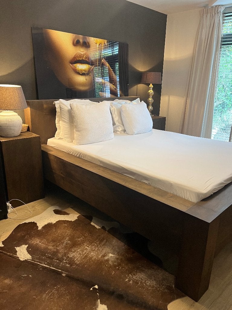 Bed, Ophalen, Gebruikt, Overige kleuren, Tweepersoons
