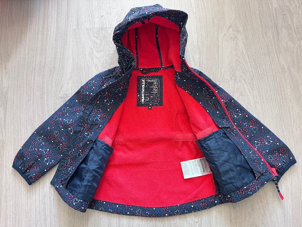 Softshell jas meisje maat 104, Kinderen en Baby's, C&A, Meisje, Ophalen of Verzenden, Zo goed als nieuw