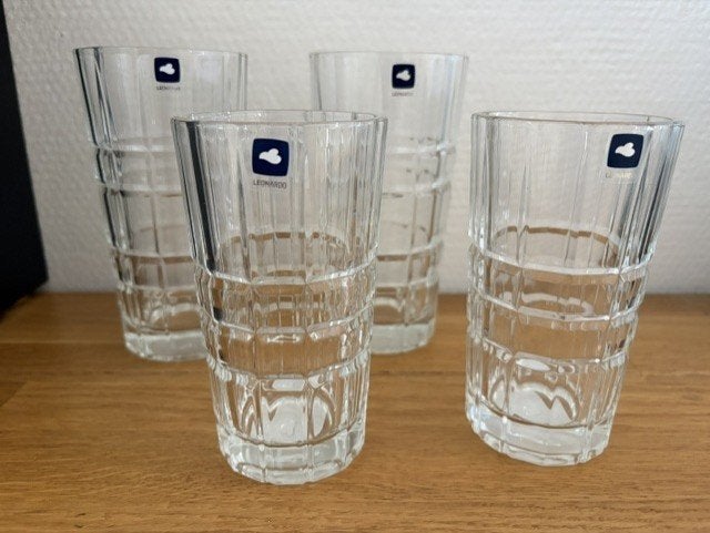 Leonardo longdrink glazen Spiritii 260 mm 400 mm set 4 delig, Ophalen of Verzenden, Nieuw, Overige typen