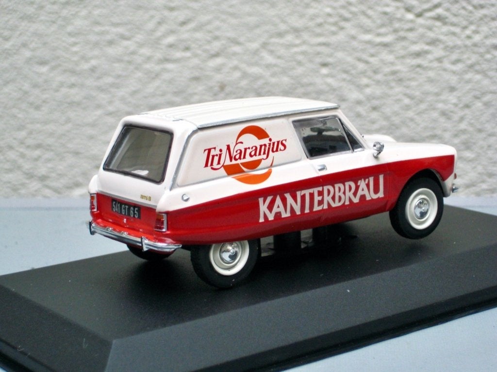 Citroen Ami 8 Service Kanterbräu Altaya Utilitaires 1:43, Ophalen of Verzenden, Nieuw, Auto, Overige merken