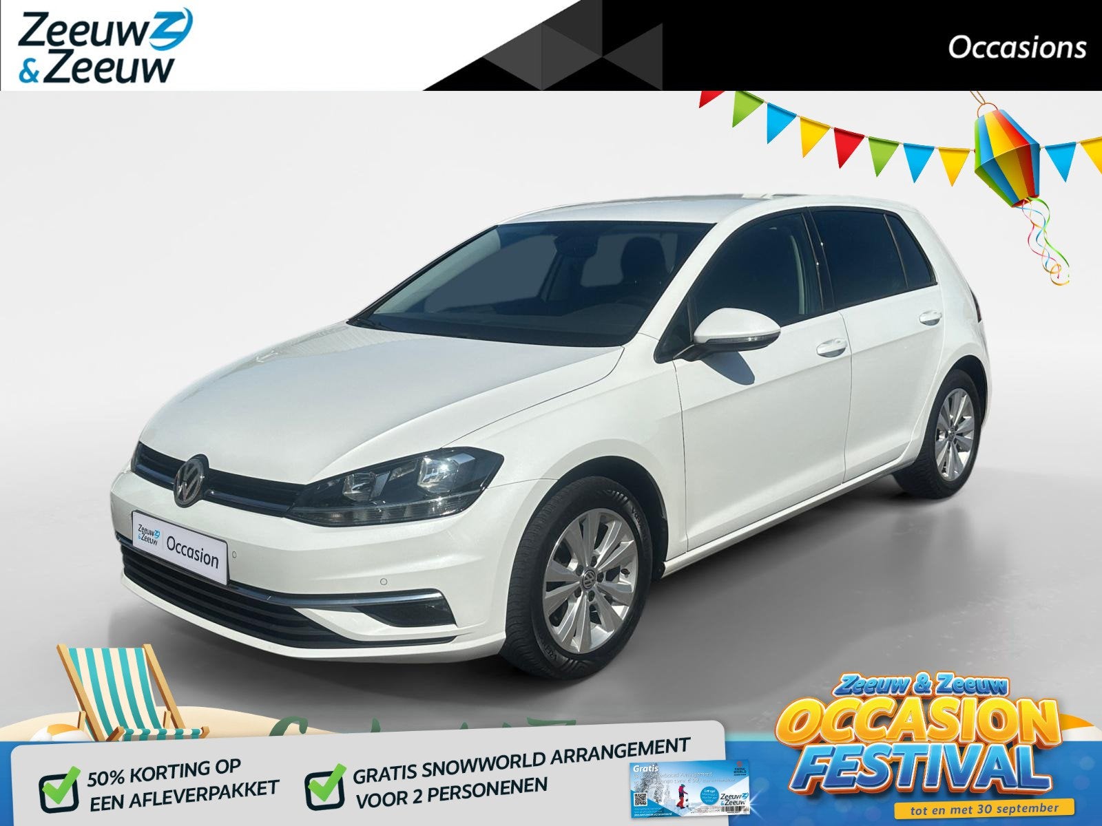 Volkswagen Golf 1.0 TSI Comfortline | Automaat | Carplay | k, Auto's, 12 maanden, Stof, Gebruikt, Automatische klimaatregeling