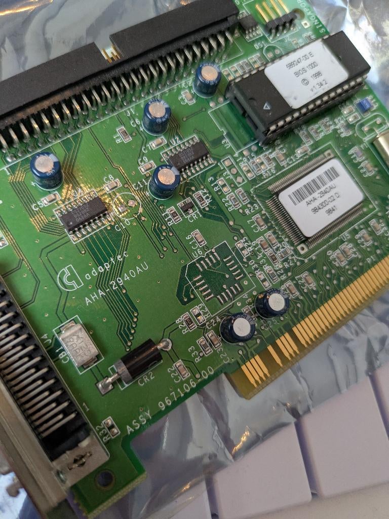 Adaptec AHA-2940AU SCSI kaart, Computers en Software, Vintage Computers, Ophalen of Verzenden