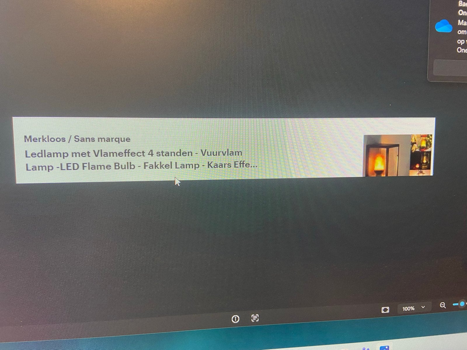 LED Vlamlamp met 4 standen - Vuurvlam, Fakkel, Kaars effect, Ophalen of Verzenden, Nieuw, Overige merken