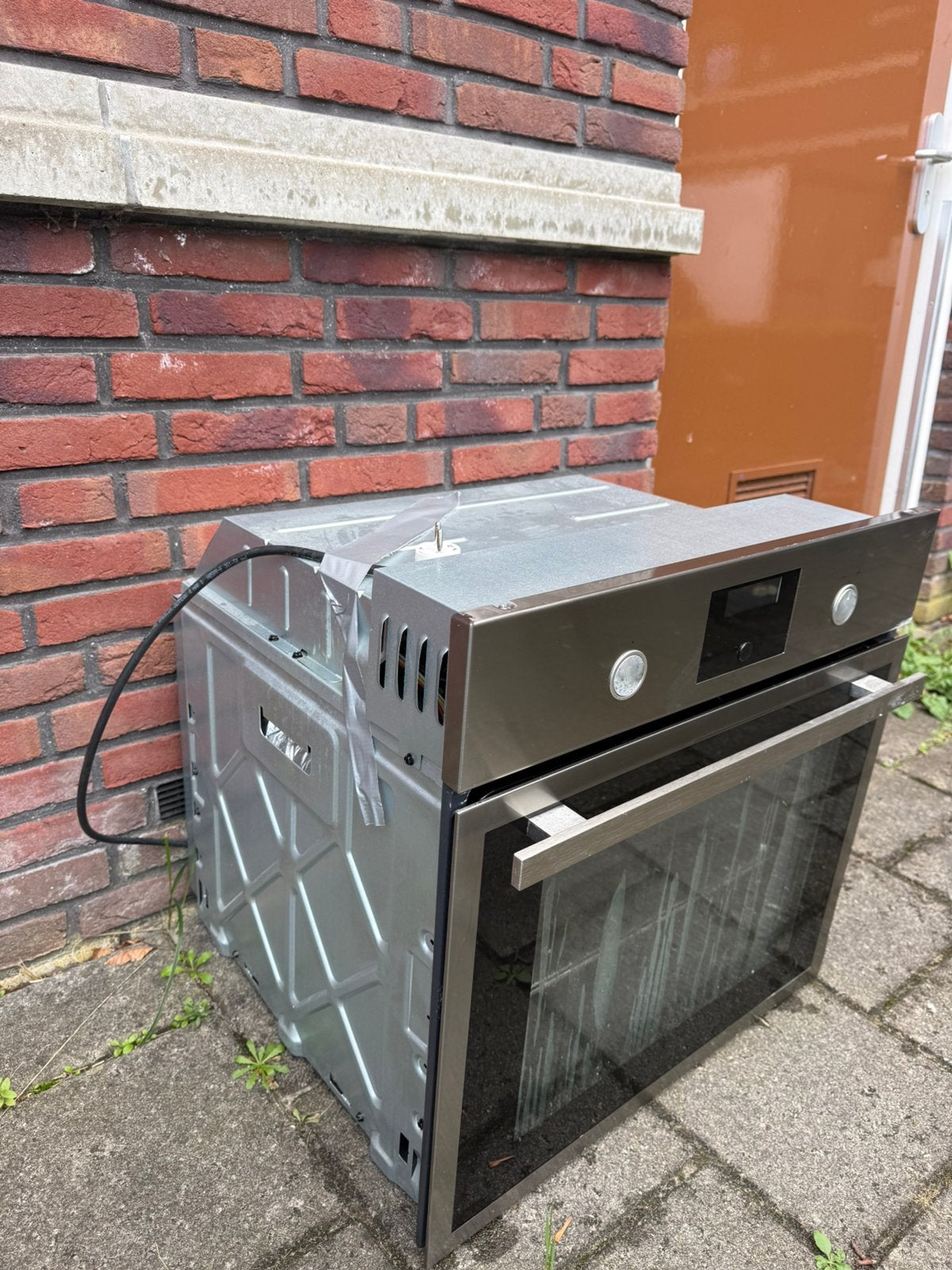 IKEA RAFFINERAD inbouwoven RVS – hetelucht, Witgoed en Apparatuur, Ophalen, Zo goed als nieuw