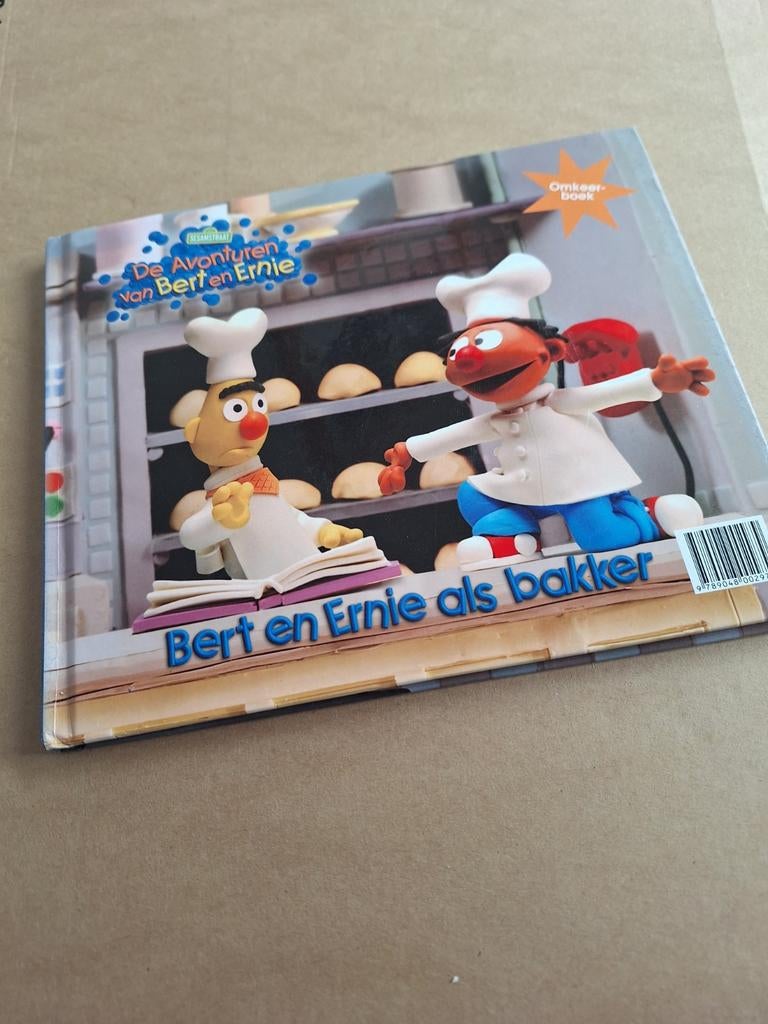 Bert en Ernie omkeerboek: 2 verhalen, Boeken, Ophalen of Verzenden