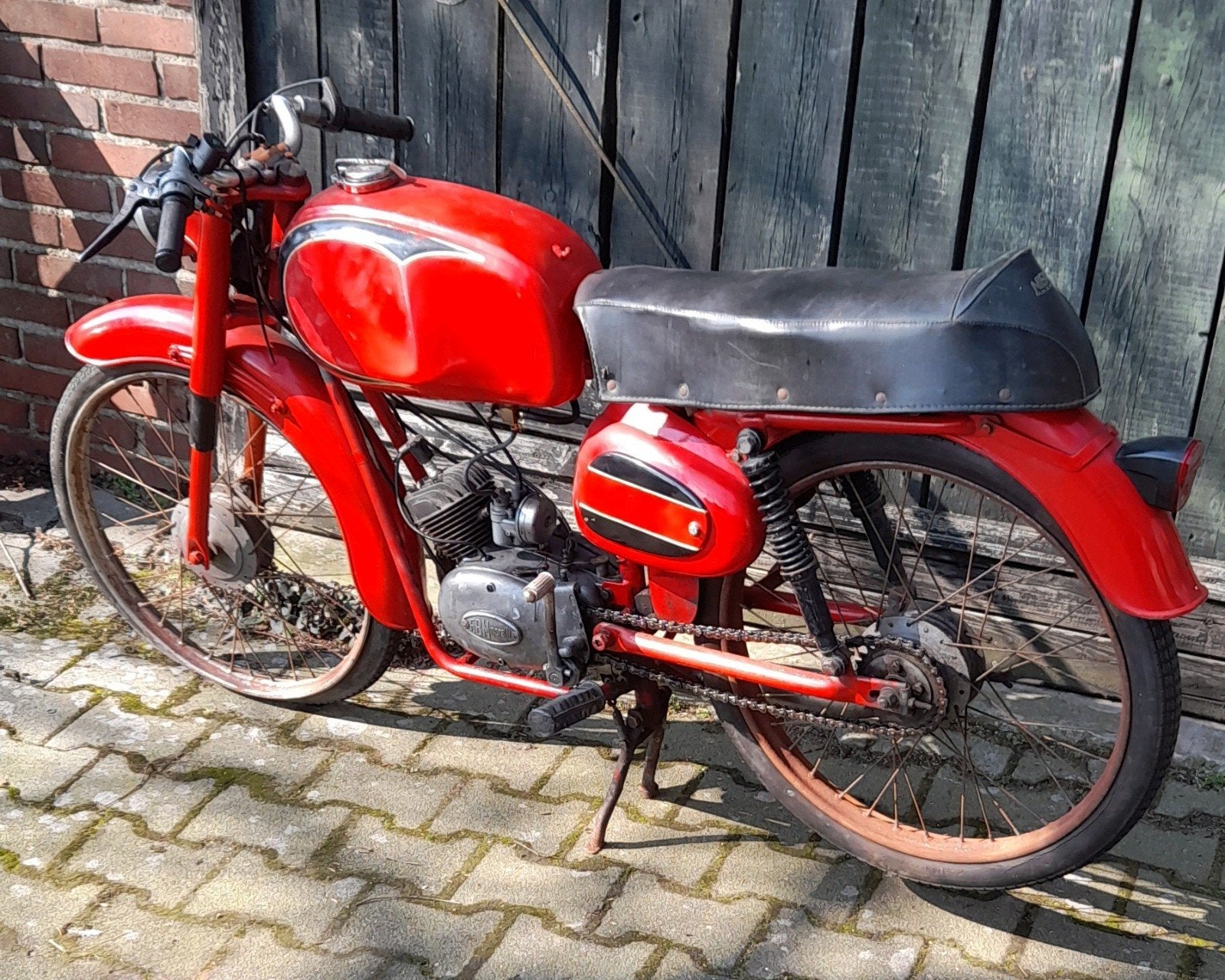 Italiaans sportbrommertje, Fietsen en Brommers, Brommers | Oldtimers, Ophalen, Overige merken