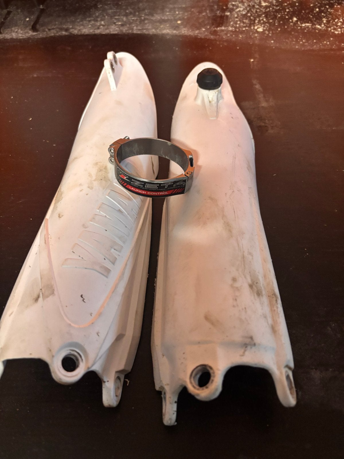 Yamaha voorvorkbeschermers met Zeta launch control, Motoren, Ophalen of Verzenden, Gebruikt