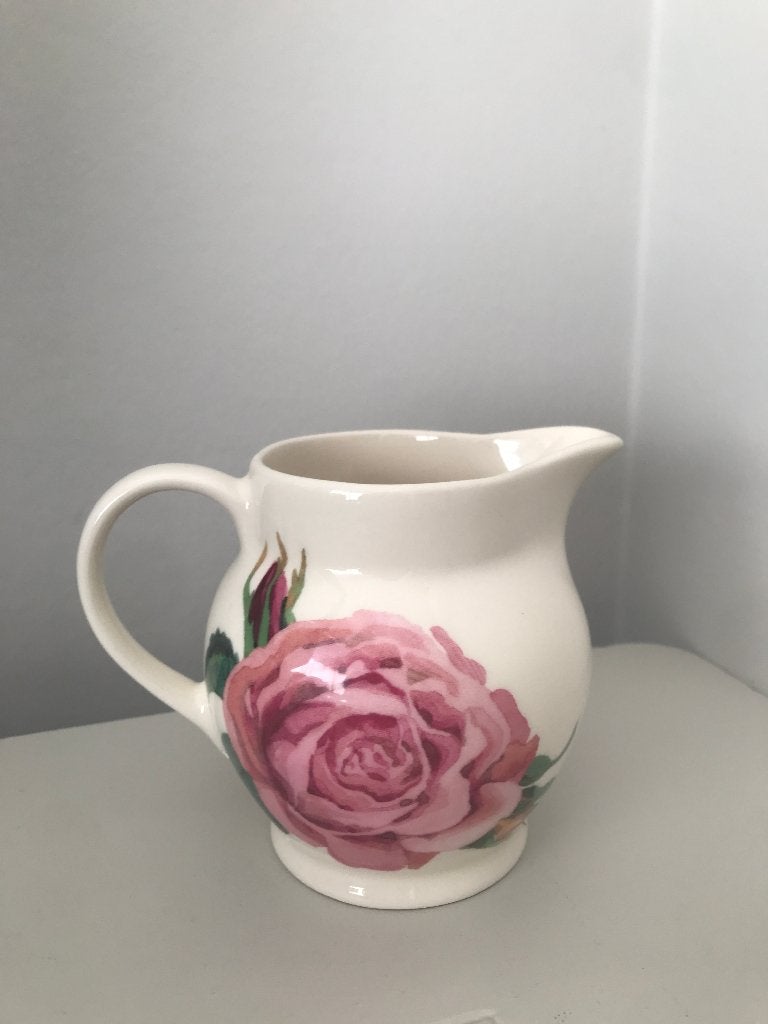 Emma Bridgewater 1/2 pt jug Roses All My Life, Kan, Ophalen of Verzenden, Zo goed als nieuw, Emma Bridgewater