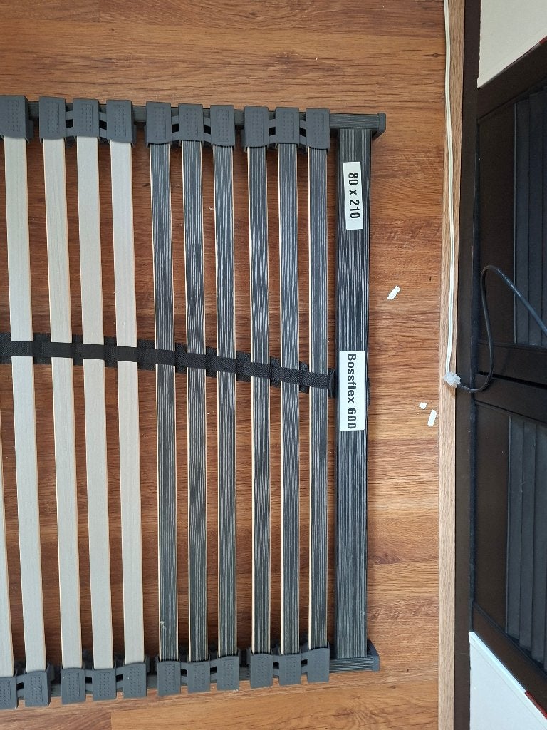 Bossflex lattenbodem, Ophalen, Gebruikt, Eenpersoons, 210 cm