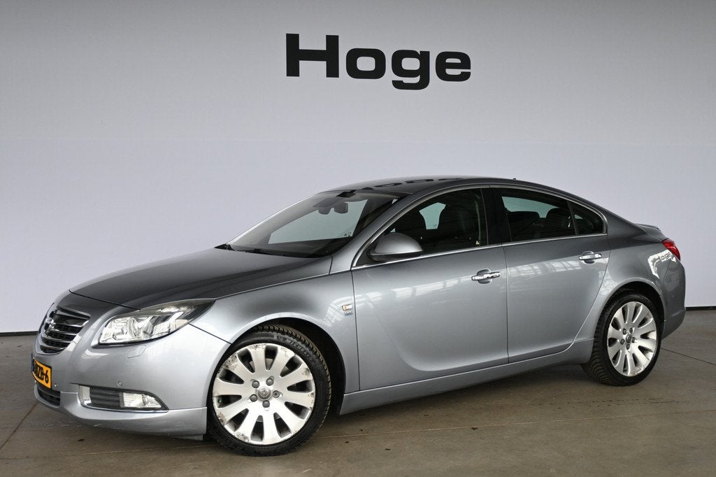 Opel Insignia 2.8 T Executive 4x4 Automaat Clima Navigatie L, Auto's, Opel, Automaat, Euro 5, Zwart, Bedrijf