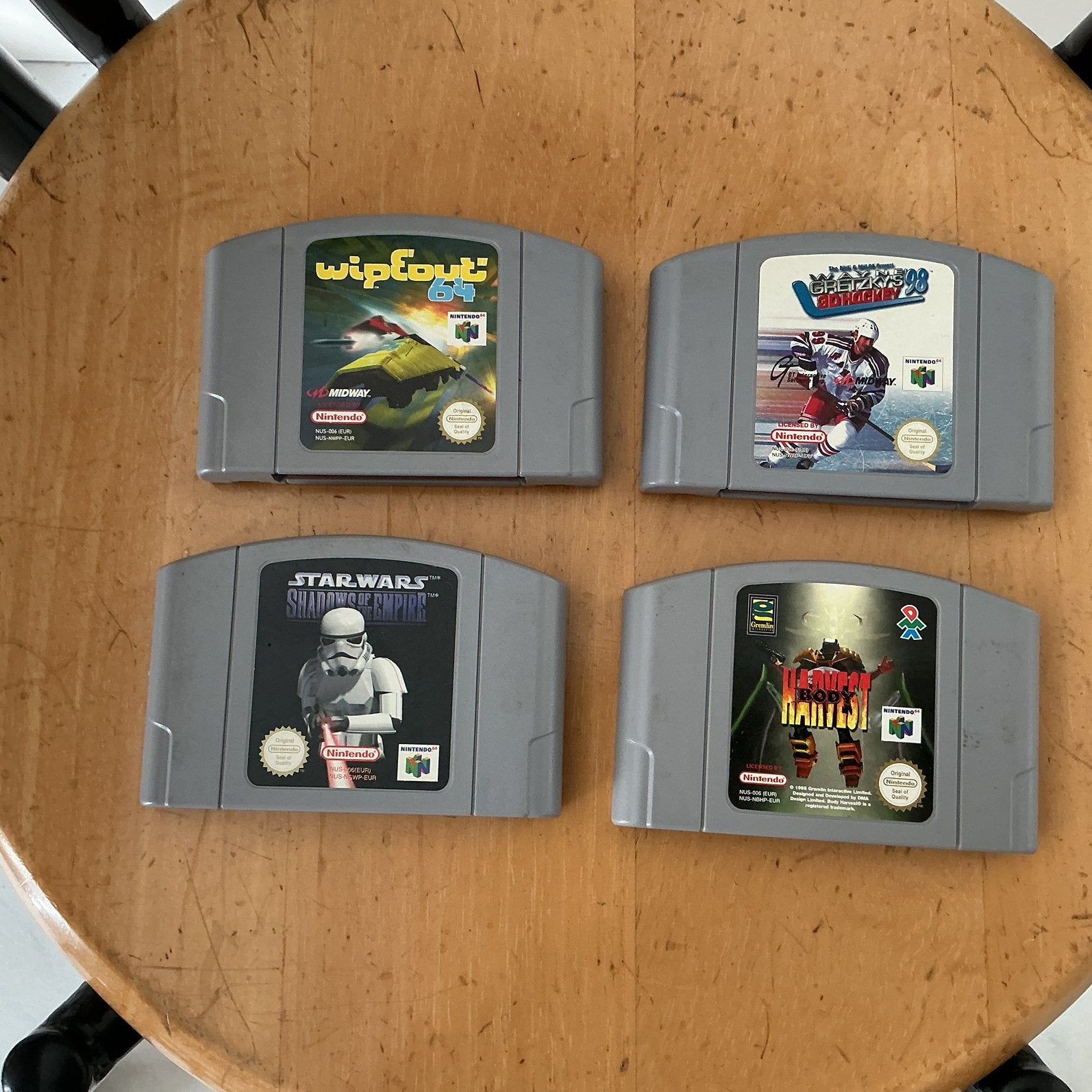 Vier games voor de Nintendo 64., Spelcomputers en Games, Avontuur en Actie, 1 speler, Ophalen of Verzenden, Zo goed als nieuw