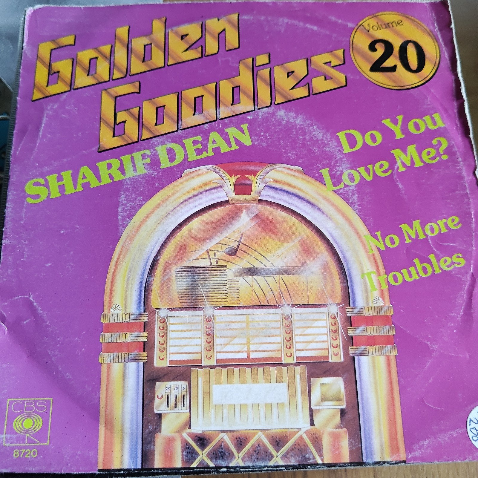 Sharif Dean - Golden Goodies Volume 20 (7 inch single), Ophalen of Verzenden, Gebruikt, 7 inch, EP
