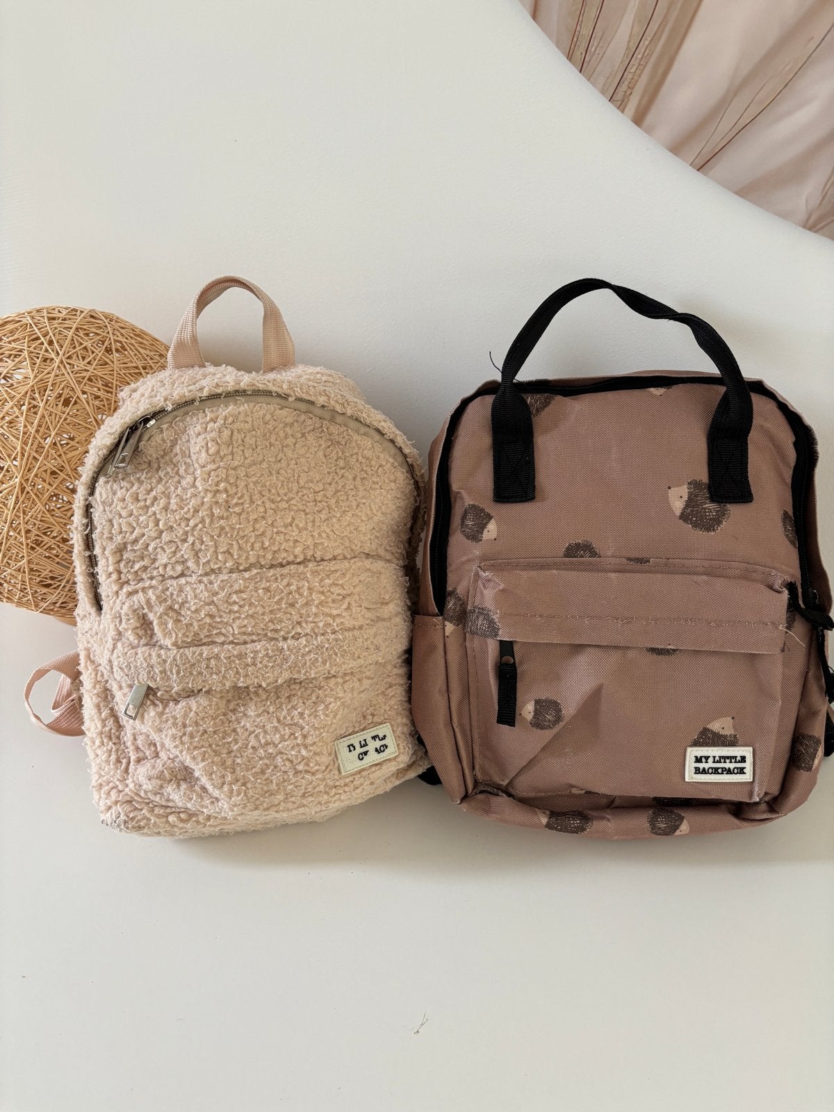2 kinderrugzakjes, Overige merken, Gebruikt, Minder dan 30 cm, Ophalen of Verzenden