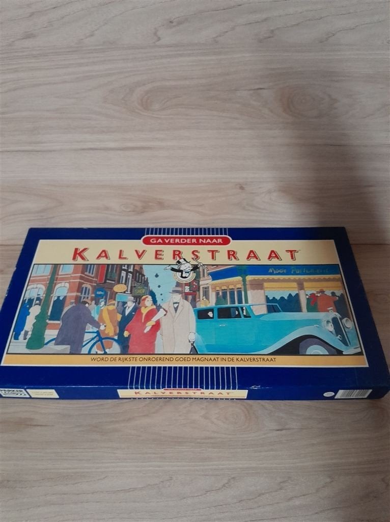 ga verder naar kalverstraat - monopoly - s5208, Verzenden, Zo goed als nieuw