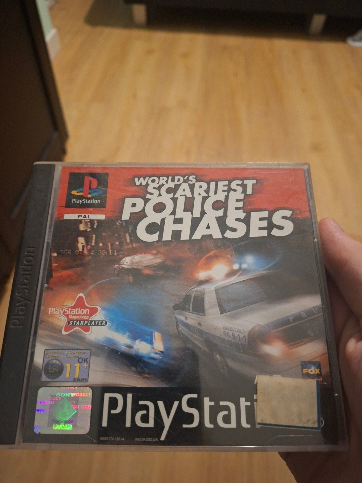 World's Scariest Police Chases - PlayStation 1 (PS1), Ophalen, Racen en Vliegen, 2 spelers, Eén computer