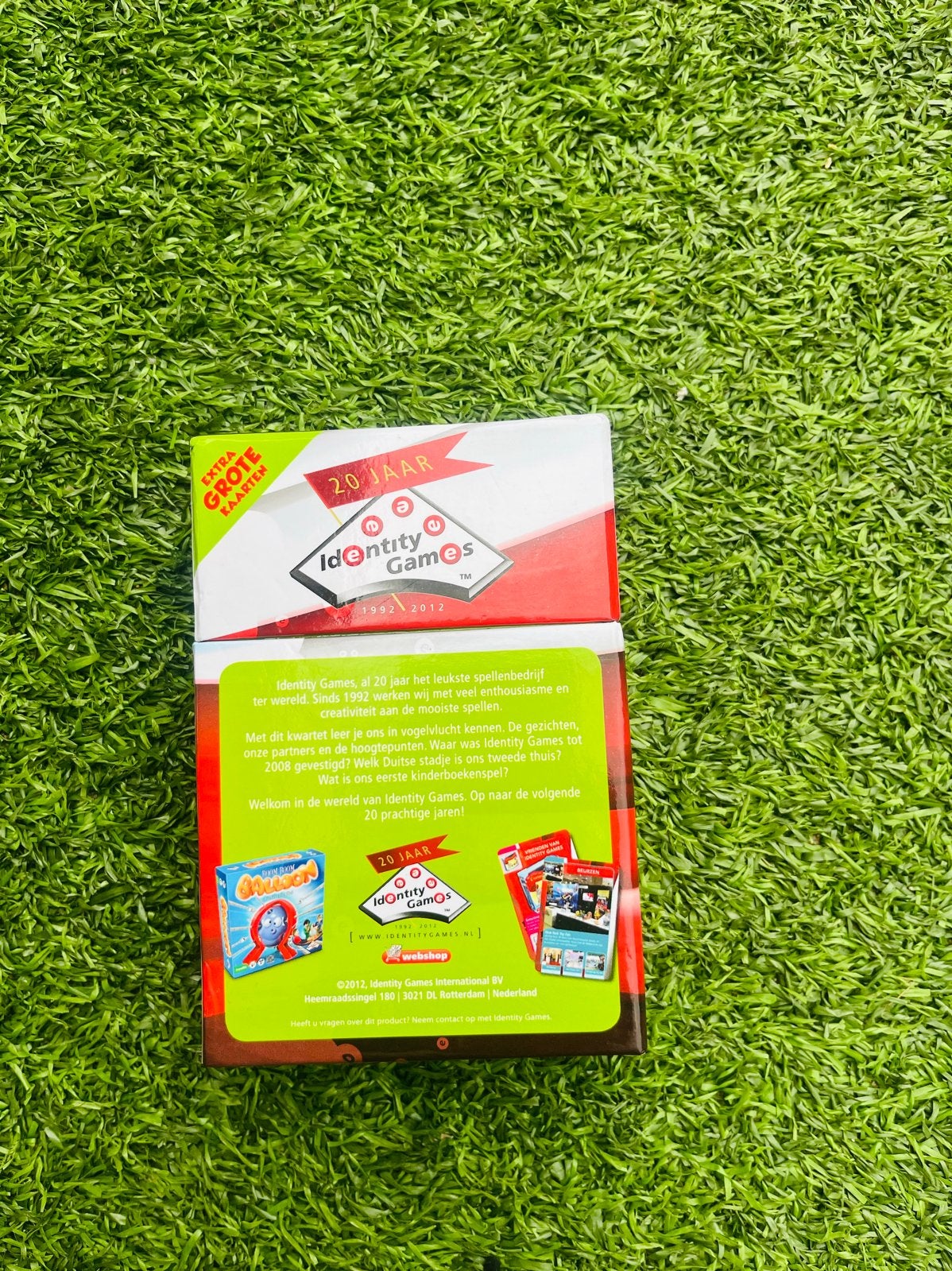 Weetjes Kwartet - 20 Jaar Identity Games, Drie of vier spelers, Ophalen of Verzenden, Zo goed als nieuw