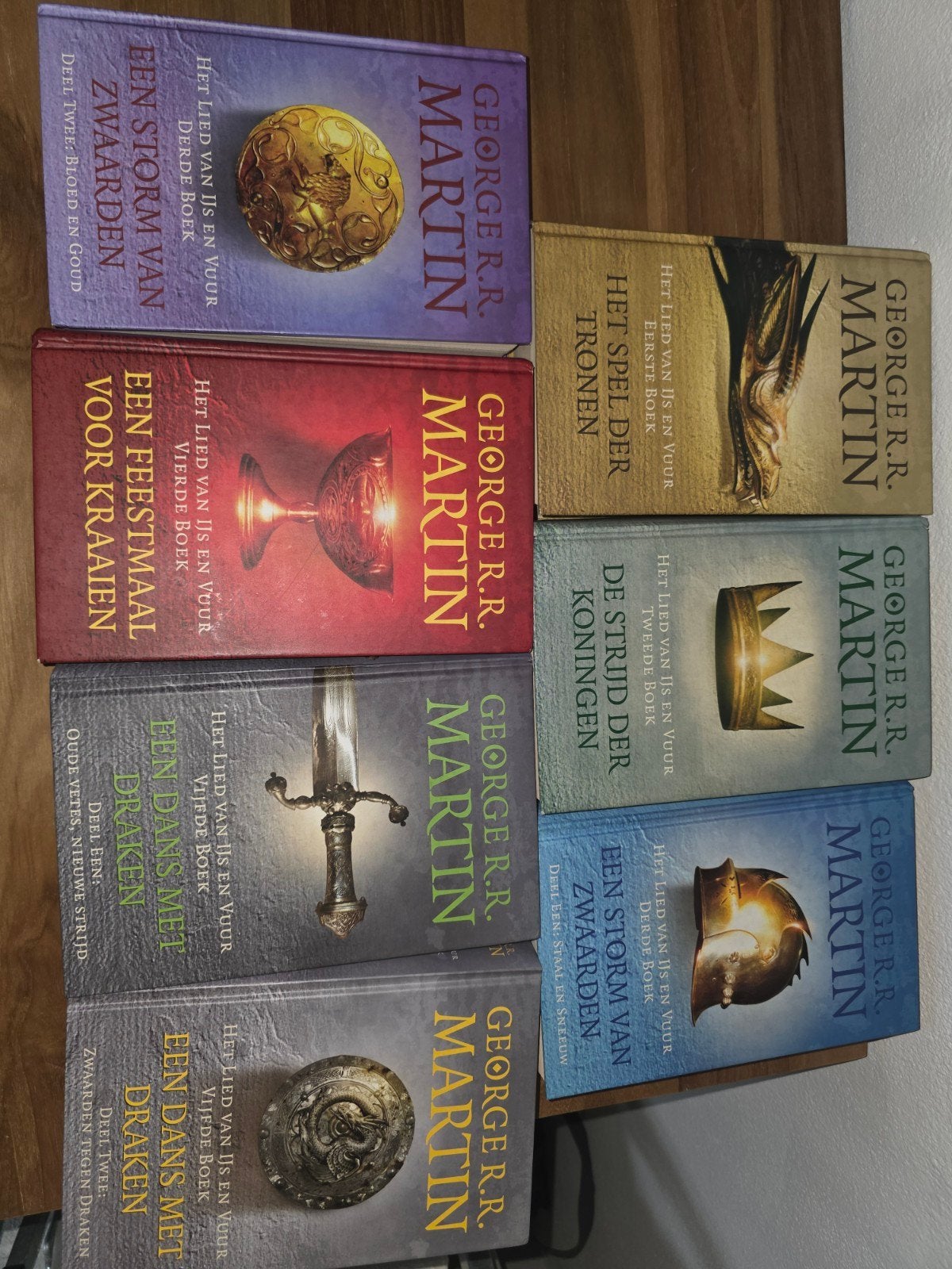 Het Lied van IJs en Vuur - Complete Hardcover Serie, Boeken, Ophalen of Verzenden, Gelezen