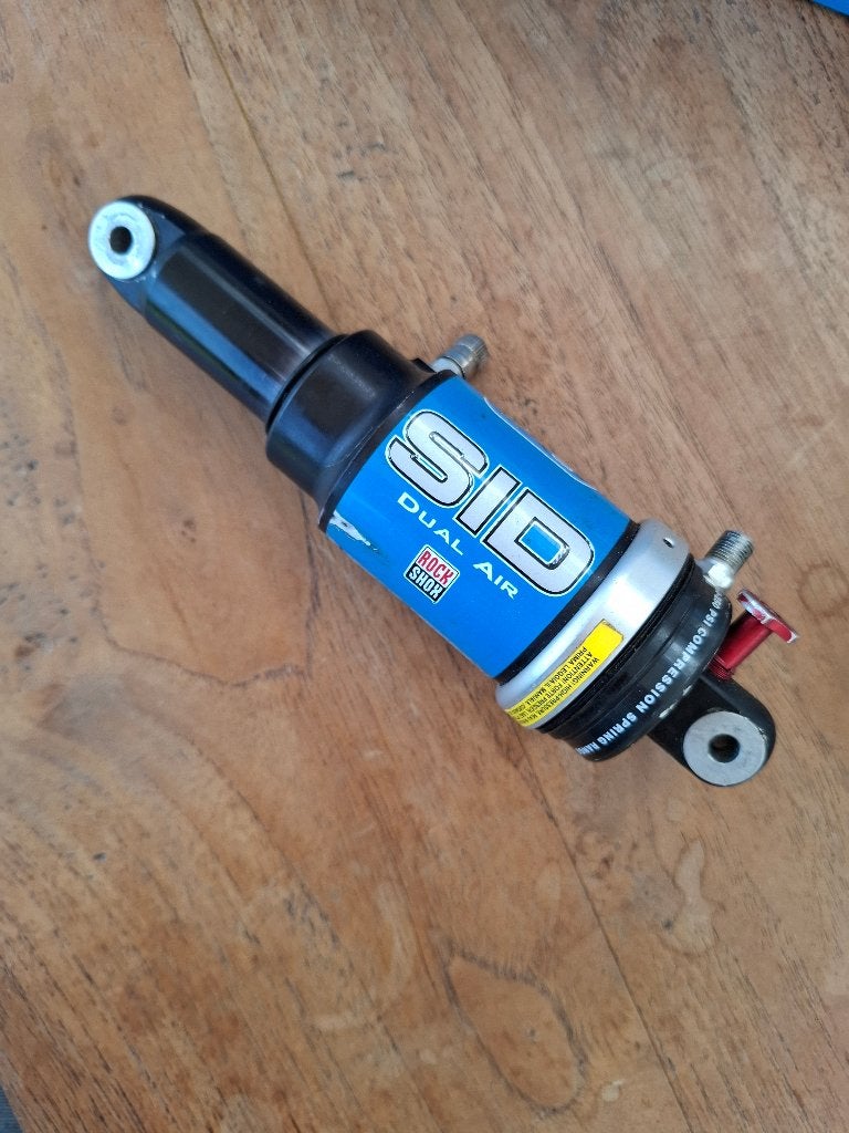 Demper full-suspension, Ophalen, Gebruikt, Rockshox