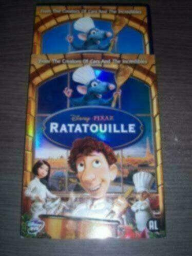Disney Pixar RATATOUILLE met schuifhoes nieuw in seal, Tekenfilm, Verzenden, Nederlands, Nederlands