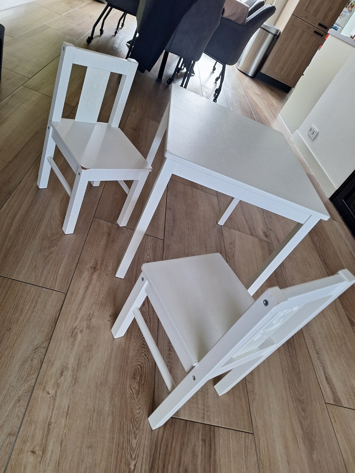 IKEA Kritter tafel + 2 stoeltjes, Ophalen, Gebruikt, Tafel(s) en Stoel(en)