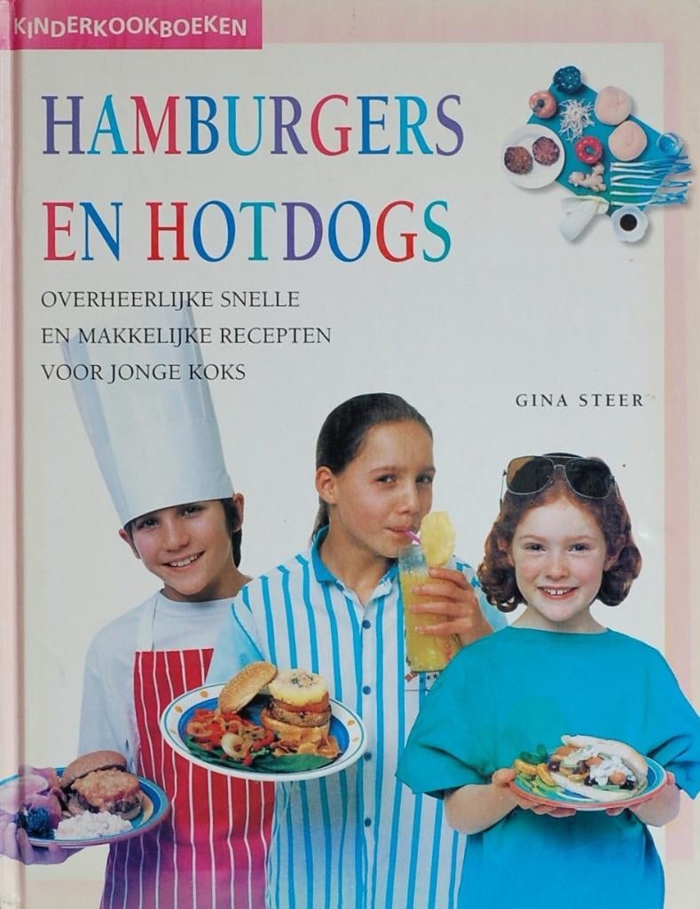 Hamburgers en Hotdogs - Kinderkookboek (2003), Verzenden, Zo goed als nieuw