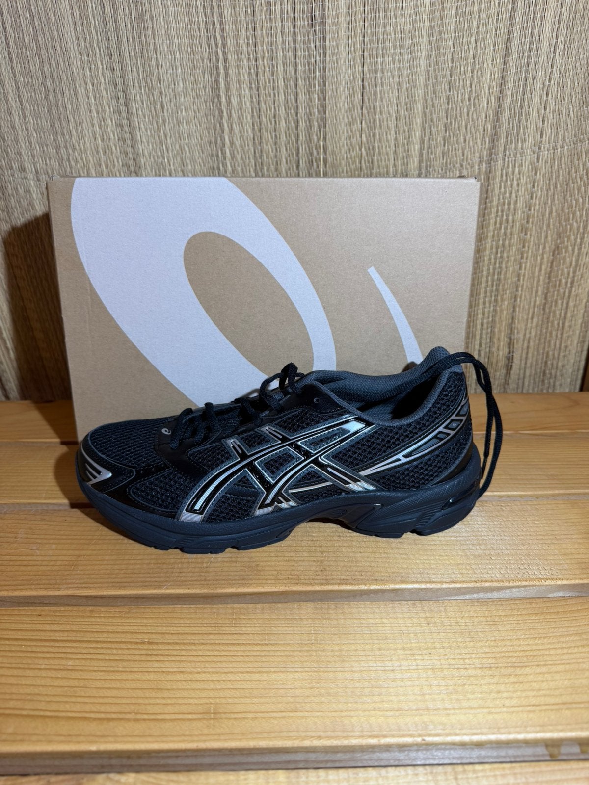 ASICS Gel-1130 Black Pure Silver, Kleding | Heren, Schoenen, Ophalen of Verzenden, Nieuw, Zwart