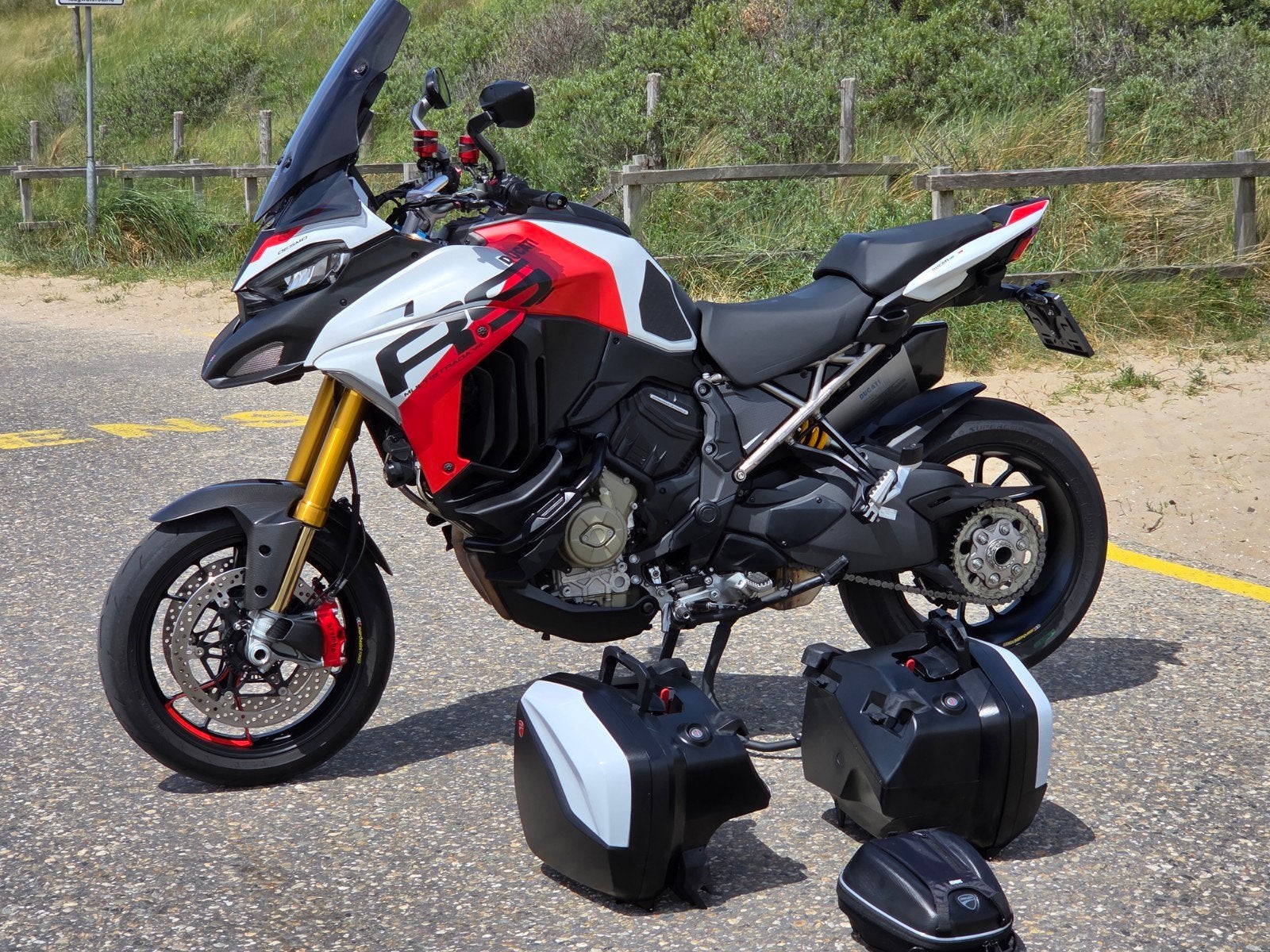DUCATI MULTISTRADA V4 RS bomvol extra's, Motoren, Motoren | Ducati, Particulier, Toermotor