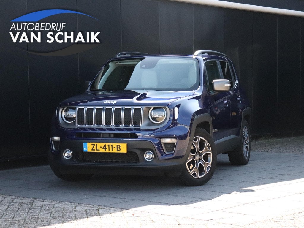 Jeep Renegade 1.3T Freedom | LEDER | PANO-DAK | TREKHAAK | P, Auto's, Automatische klimaatregeling, Gebruikt, 4 cilinders, 150 pk