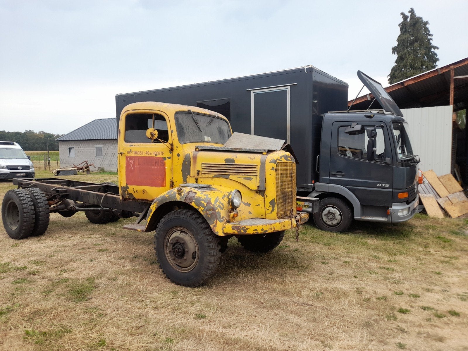 Mercedes oldtimer LA 312  1960, Zwart, 100 pk, Vierwielaandrijving, Particulier