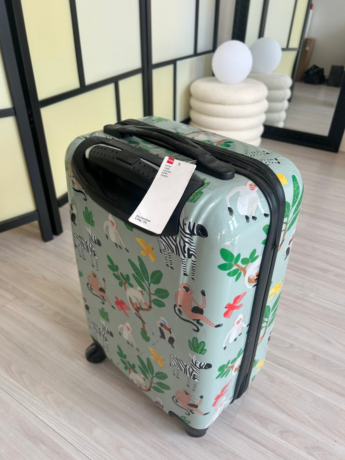 Hema koffer 55x34x21 cm niet gebruikt, Sieraden, Tassen en Uiterlijk, Koffers, Verzenden, Zo goed als nieuw, Hard kunststof