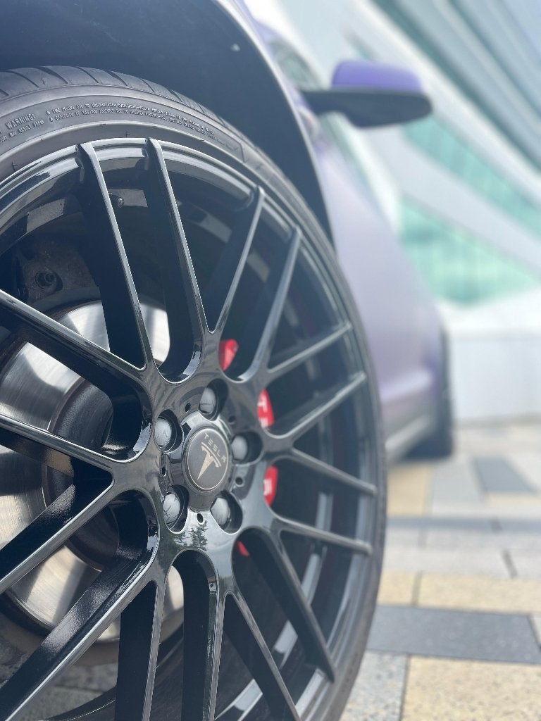 Schmidt 22 inch velgen 5x120 | Tesla Model X | set van 4, Ophalen, Overige, Gebruikt, Velg(en)