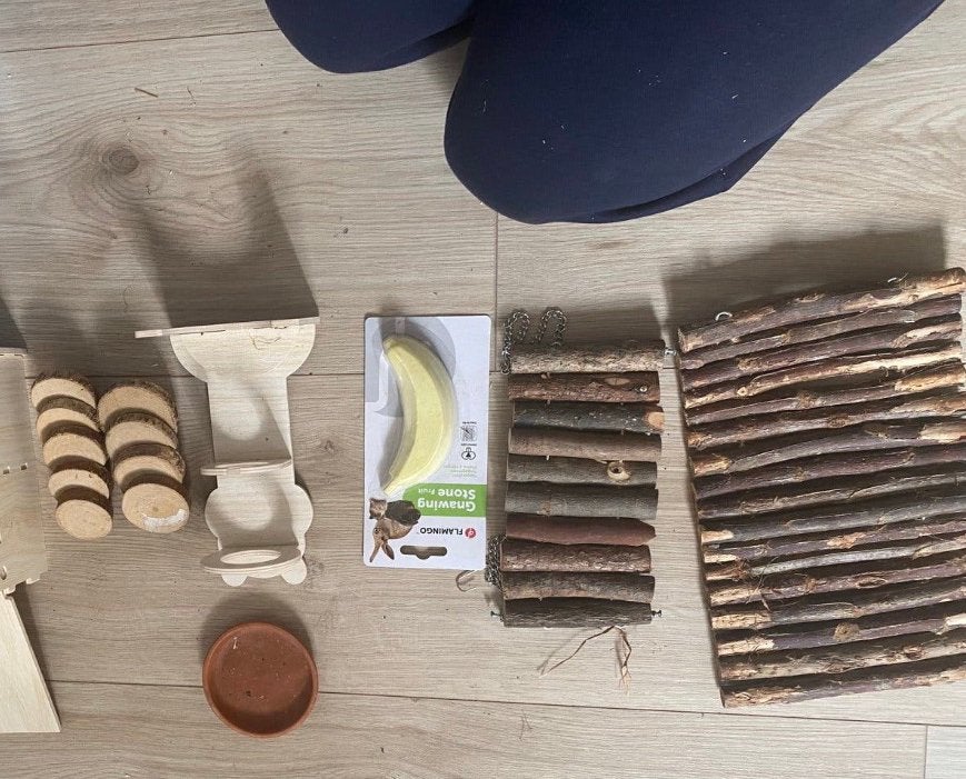 hamster/ knaagdier toebehoren, Ophalen of Verzenden, Zo goed als nieuw, Overige typen