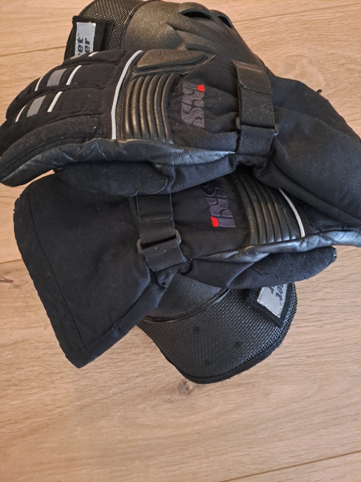 Motorhandschoenen en kniebeschermers set - Maat M, Ophalen of Verzenden