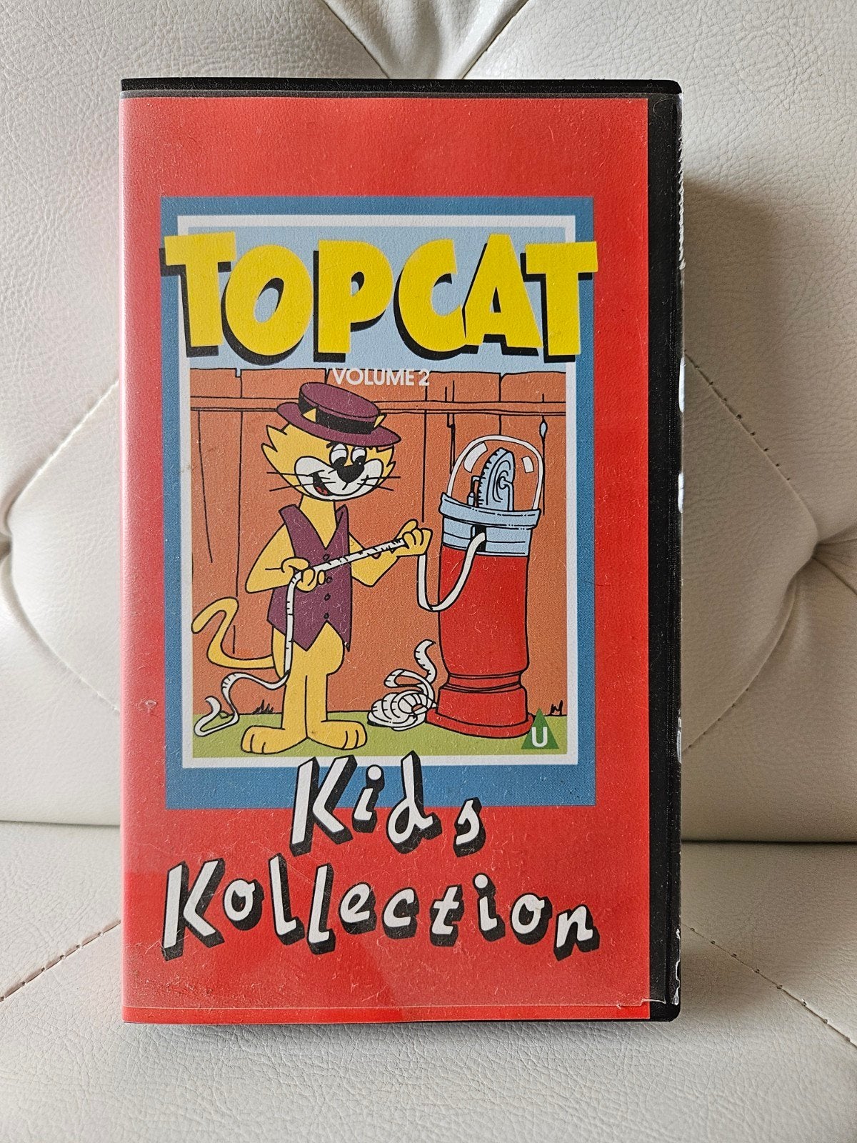 VHS Kids Kollection Top Cat Volume 2, Cd's en Dvd's, VHS | Kinderen en Jeugd, Tekenfilm, Alle leeftijden, Ophalen of Verzenden