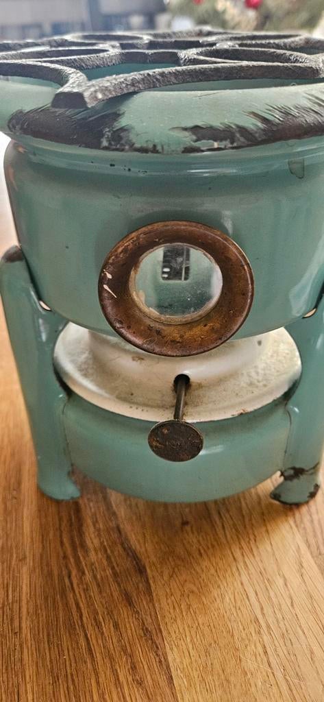 Vintage petroleumstelletje - Op te halen in Goor, Ophalen of Verzenden