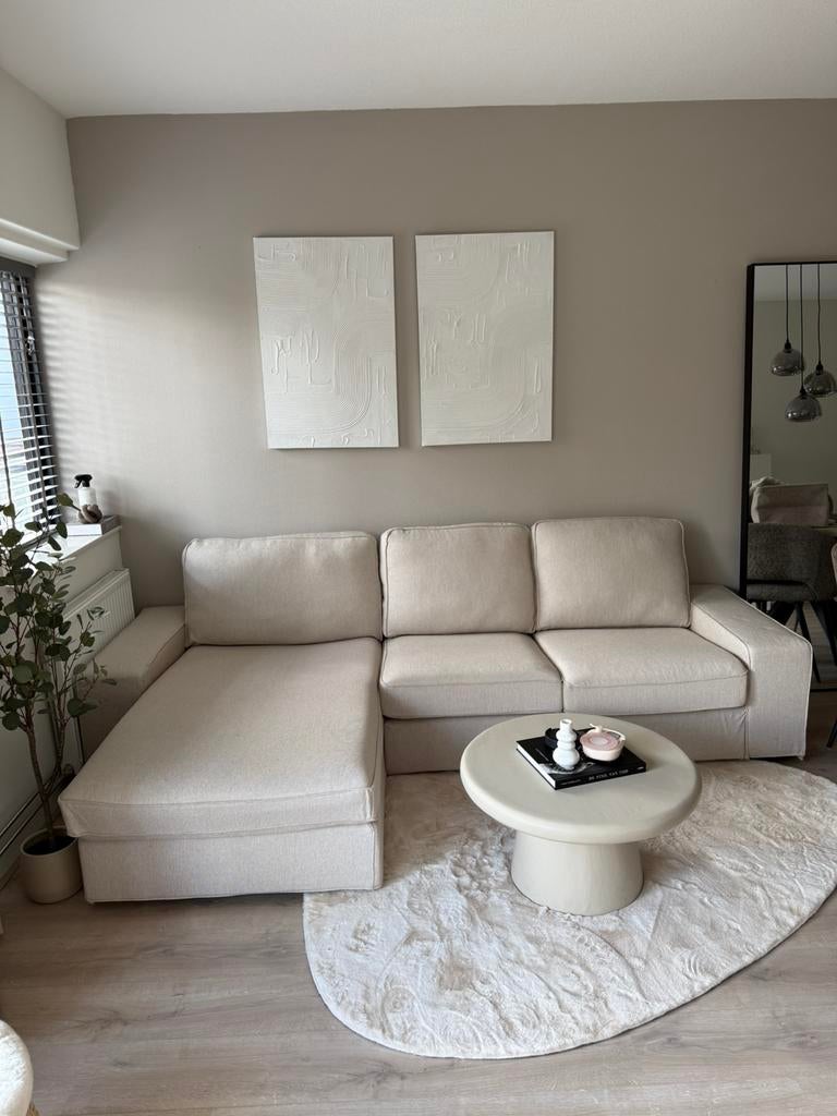 Hoekbank Ikea (B: 280cm), Ophalen, Zo goed als nieuw