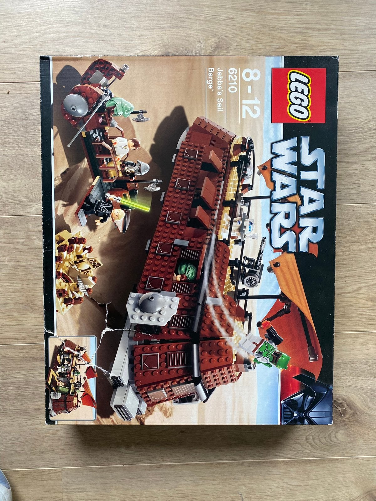 6210 Jabba’s Barge Barge NIEUW beschadigde doos, Ophalen, Star Wars, Lego, Nieuw