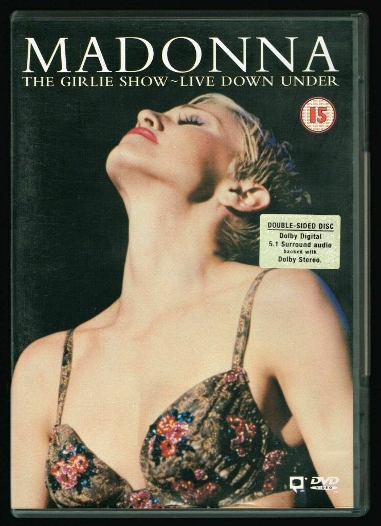Madonna DVD The Girlie Show Live Down Under, Alle leeftijden, Ophalen of Verzenden, Zo goed als nieuw, Muziek en Concerten
