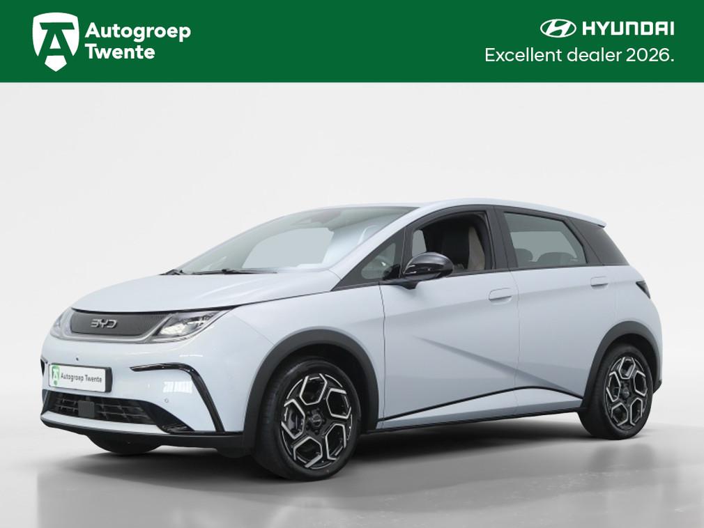 BYD Dolphin Comfort 60.4 kWh | Stoelverwarming | Leder | VOO, Auto's, BYD, 0 cilinders, Wit, Leder, Nieuw